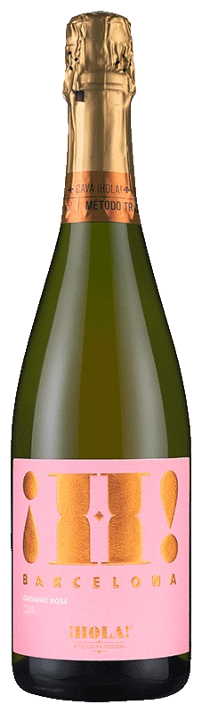 ¡H! Barcelona Organic Cava Brut Rosé NV